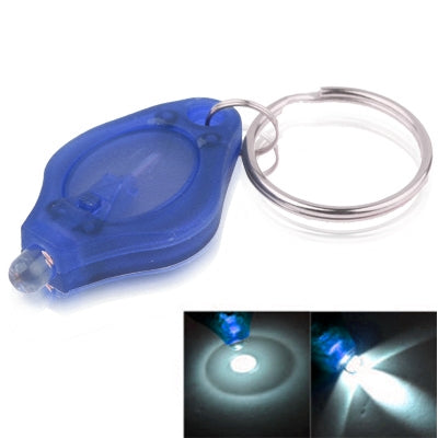 Mini Keychain LED Flashlight(Blue)-garmade.com