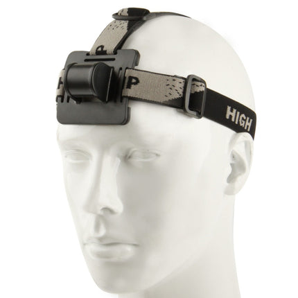 Retractable Head Strap Mount for Headlamp, Head Strap Length: 45cm (Using in S-CA-8102)-garmade.com