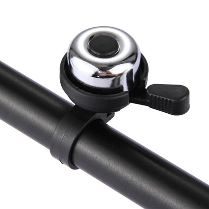 Mini Aluminum Alloy Bicycle Bell Ring(Black)-garmade.com