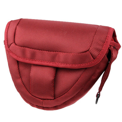Portable Digital Camera Cloth Bag with Strap, Size: 21 x 8 x 16.5cm (Scarlet Red)-garmade.com