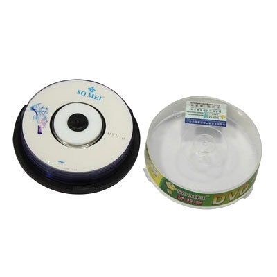 8cm Blank Mini DVD-R, 1.4GB/30mins, 10 pcs in one packaging,the price is for 10 pcs(White)-garmade.com