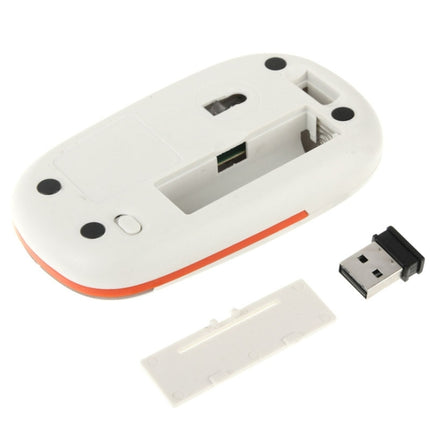 2.4GHz Wireless Ultra-thin Mouse(Silver)-garmade.com