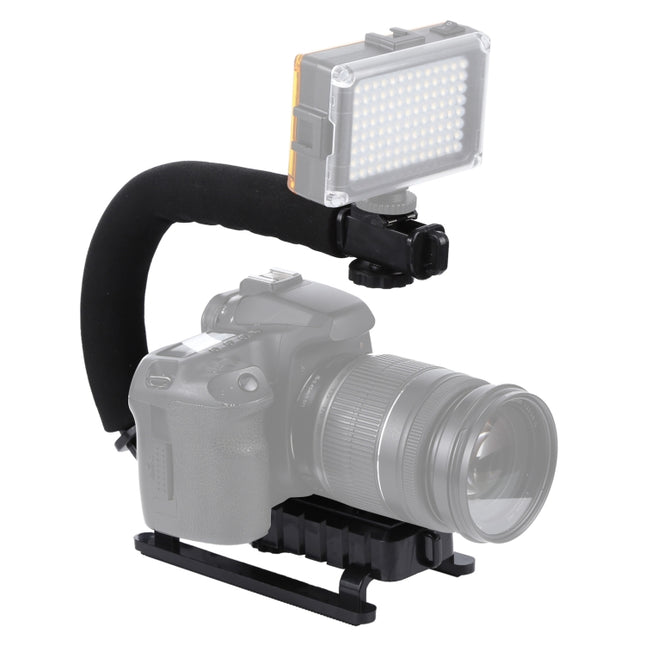 C-Shape Mount Holder Handle for DSLR / Camcorder DV-garmade.com