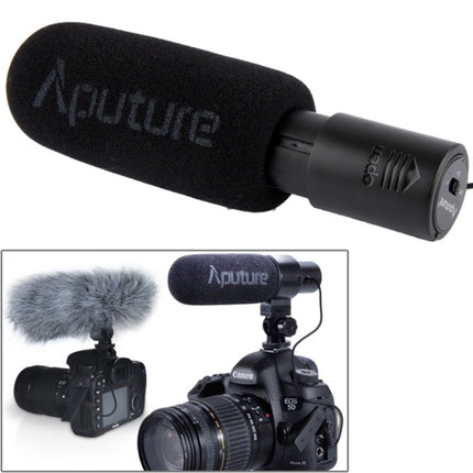 Aputure V-MIC D1 Directional Condenser Shotgun Microphone, Support 360 Degree Pan / 180 Degree Tilt-garmade.com