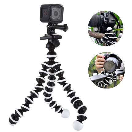 Flexible Grip Digital Camera Tripod (Load: 3kgs)(Black)-garmade.com