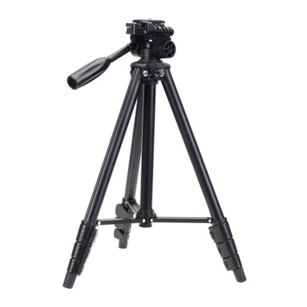 YUNTENG VCT-681 138cm SLR / Micro-SLR / Digital Cameras Tripod Stand, 4-Section Folding Aluminum Legs, Suitable for Canon / Nikon / Panasonic / Pentax / Casio / Sony / Fuji (Load Capacity: 3kg)-garmade.com
