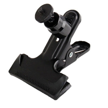 Swivel Clamp Holder Mount for Studio Backdrop Camera(Black)-garmade.com