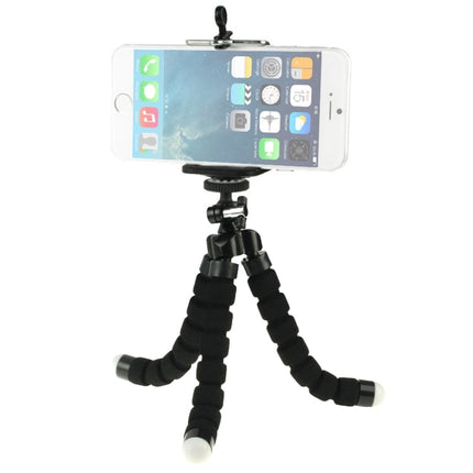 [US Warehouse] Flexible Octopus Bubble Tripod Holder Stand Mount for Mobile Phone / Digital Camera(Black)-garmade.com