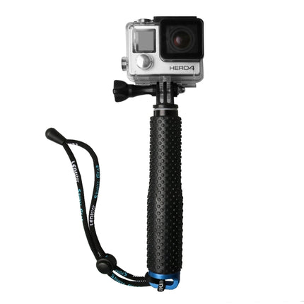 Handheld Extendable Pole Monopod with Screw for GoPro HERO5 Session /5 /4 Session /4 /3+ /3 /2 /1, Xiaoyi Sport Cameras, Max Length: 49cm(Blue)-garmade.com