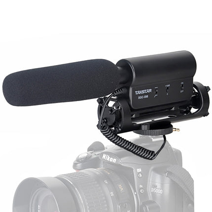 TAKSTAR SGC-598 Professional Photography Interview Dedicated Microphone for DSLR & DV Camcorder-garmade.com