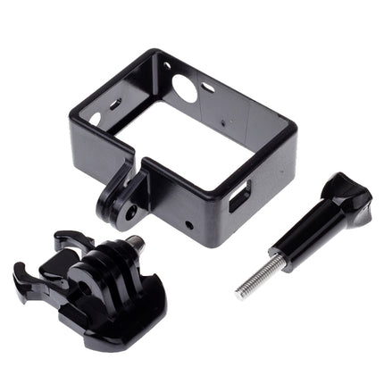 Standard Protective Frame Mount Housing with Assorted Mounting Hardware for GoPro Hero4 / 3+ / 3-garmade.com