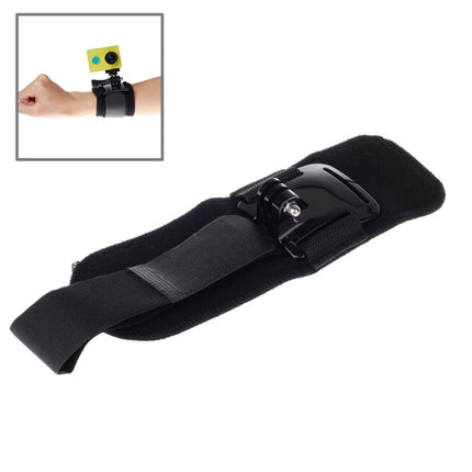 XM28 360 Degree Rotation Arm Belt / Wrist Strap + Connecter Mount for Xiaomi Yi Sport Camera-garmade.com