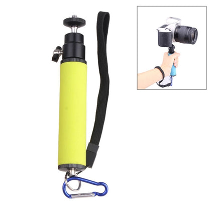 LED Flash Light Holder Sponge Steadicam Handheld Monopod with Gimbal for SLR Camera(Green)-garmade.com