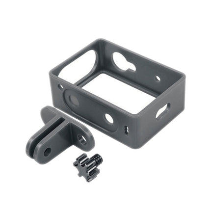 TMC Plastic Frame Mount Housing For Xiaomi Yi Sport Camera(HR319-GY)(Grey)-garmade.com