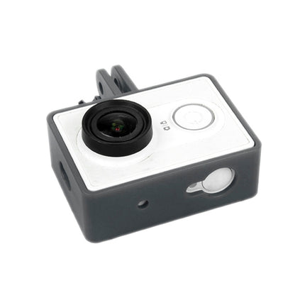 TMC Plastic Frame Mount Housing For Xiaomi Yi Sport Camera(HR319-GY)(Grey)-garmade.com