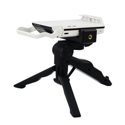Portable Hand Grip / Mini Tripod Stand Steadicam Curve with Straight Clip for GoPro HERO 4 / 3 / 3+ / SJ4000 / SJ5000 / SJ6000 Sports DV / Digital Camera / iPhone , Galaxy and other Mobile Phone(Black)-garmade.com