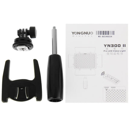 YONGNUO YN300 II LED Video Camera Light Color Temperature Adjustable Dimming-garmade.com