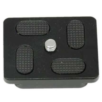 RUBY 005H Aluminium Magnesium Alloy Tripod Ball Head with Quick Release Plate Adapter(Black)-garmade.com