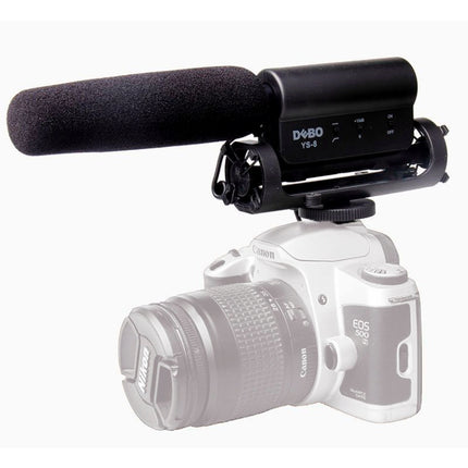 DEBO YS-8 Professional Photography Interview Dedicated Microphone for DSLR & DV Camcorder-garmade.com