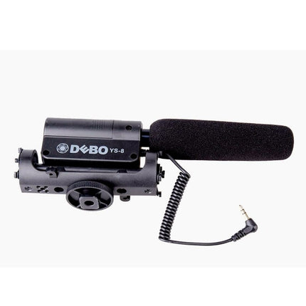 DEBO YS-8 Professional Photography Interview Dedicated Microphone for DSLR & DV Camcorder-garmade.com
