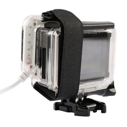 USB Lens Ring LED Flash Light Shooting Night for GoPro HERO4 / 3+-garmade.com