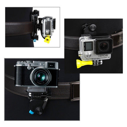 TMC HR315 4 in 1 Cameras Waist Buckle Adapter Set for GoPro HERO10 Black / HERO9 Black / HERO8 Black / HERO7 /6 /5 /5 Session /4 Session /4 /3+ /3 /2 /1, DJI Osmo Action and Other Action Cameras-garmade.com