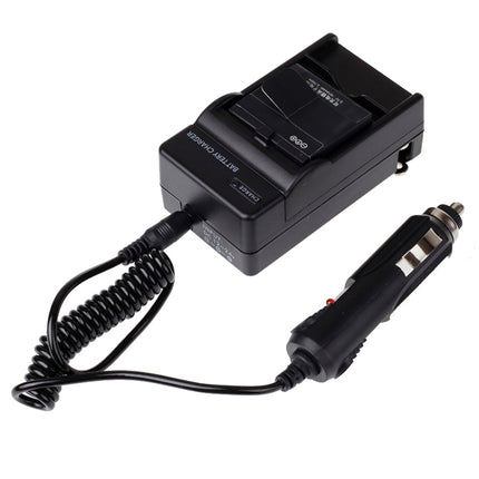 Digital Camera Battery Charger with Car Charger for Xiaomi Xiaoyi, US Plug-garmade.com
