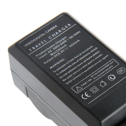 Digital Camera Battery Car Charger for Panasonic BCF10 / BCK7E(Black)-garmade.com