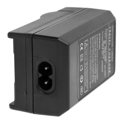 2 in 1 Digital Camera Battery Travel & Car Charger for Panasonic Lumix DMC-LF1 (DMW-BCN10 Battery)(Black)-garmade.com