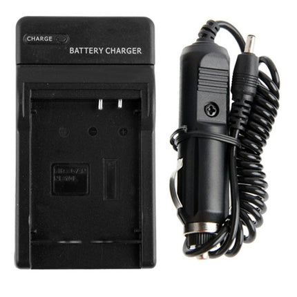 Digital Camera Battery Travel & Car Charger for Canon NB-10L(Black)-garmade.com