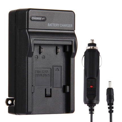 2 in 1 Digital Camera Battery Charger for CANON NB2L/ 2LH/ 2LH12/ 14(Black)-garmade.com
