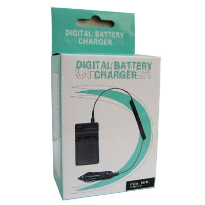 Digital Camera Battery Charger for NIKON ENEL9(Black)-garmade.com