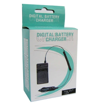 Digital Camera Battery Charger for OLYMPUS Li50B(Black)-garmade.com