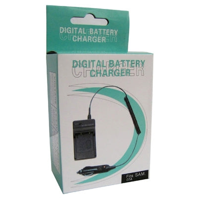 Digital Camera Battery Charger for Samsung 07A(Black)-garmade.com
