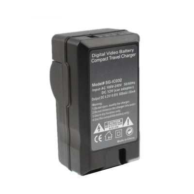 Digital Camera Battery Car Charger for Samsung BP105R(Black)-garmade.com