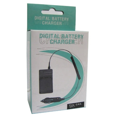 Digital Camera Battery Charger for CASIO NPL7(Black)-garmade.com