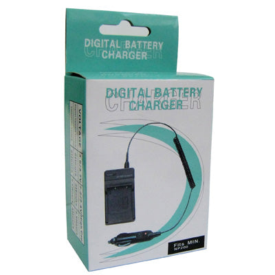 Digital Camera Battery Charger for Konica Minolta NP200(Black)-garmade.com