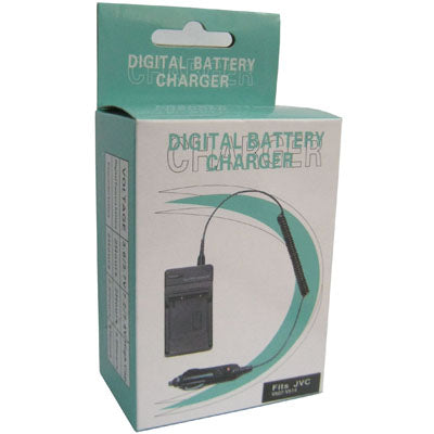 Digital Camera Battery Charger for JVC V507/ V514(Black)-garmade.com