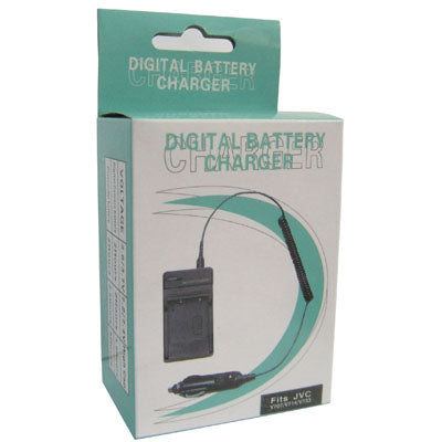 Digital Camera Battery Charger for JVC V707/ V714/ V733(Black)-garmade.com