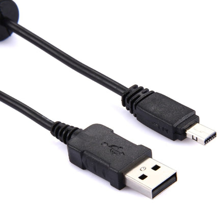 Digital Camera USB Cable for Casio EX-S600 / EX-S770 / EX-S880 / EX-Z60(Black)-garmade.com