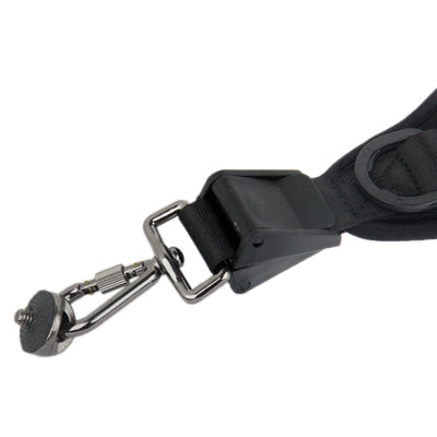 Anti-Slip Elastic Neoprene Quick Sling Strap for Camera(Black)-garmade.com
