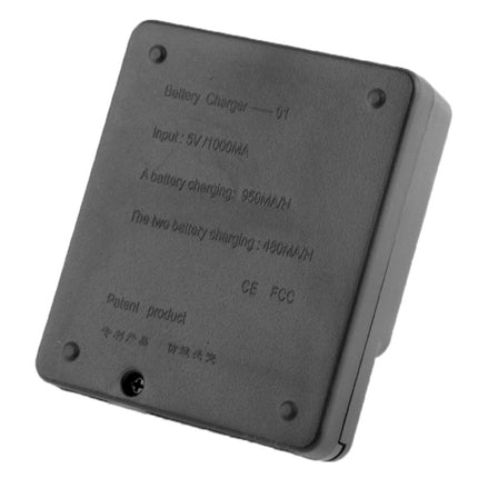 Battery Charger for GoPro Hero 3+ / 3 (AHDBT-301, AHDBT-302)(Black)-garmade.com