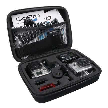 Shockproof Portable Storage Bag for GoPro HERO10 Black / HERO9 Black / HERO8 Black / HERO7 /6 /5 /5 Session /4 Session /4 /3+ /3 /2 /1, DJI Osmo Action and Other Sport Cameras(Black)-garmade.com