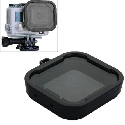Polar Pro Aqua Cube Snap-on Dive Housing Filter for GoPro HERO4 /3+(Grey)-garmade.com
