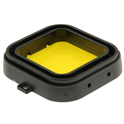 Polar Pro Aqua Cube Snap-on Dive Housing Filter for GoPro HERO4 /3+(Yellow)-garmade.com