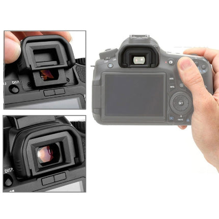 Eyecup EB for Canon EOS 5D Mark II / 5D / 6D / 70D / 60D / 60Da / 50D / 40D(Black)-garmade.com