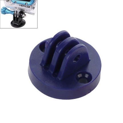 GP267 Camcorder Mount Adapter to Tripod Stand for GoPro HERO6/ 5 /5 Session /4 /3+ /3 /2 /1(Blue)-garmade.com