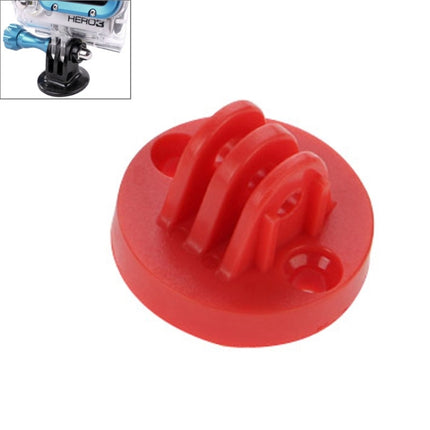 GP267 Camcorder Mount Adapter to Tripod Stand for GoPro HERO6/ 5 /5 Session /4 /3+ /3 /2 /1(Red)-garmade.com