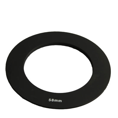 58mm Square Filter Stepping Ring(Black)-garmade.com