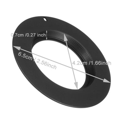 M42-EOS Lens Mount Stepping Ring(Black)-garmade.com